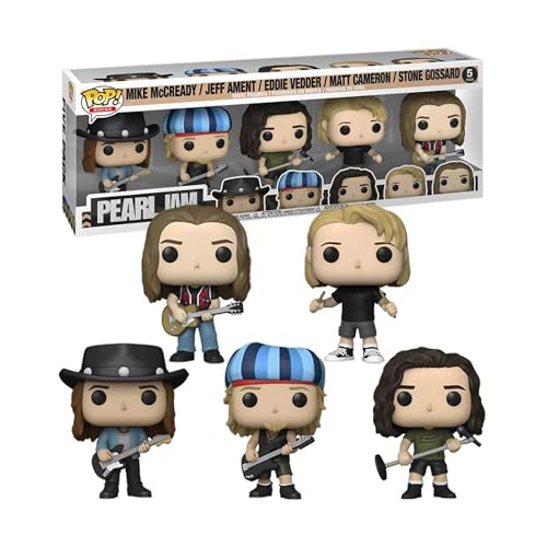 Funko Pearl Jam POP Rocks Vinyl Figure 5-Pack