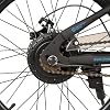 JOYSTAR 20 Zoll Elektrofahrrad für Kinder und Jugendliche ab 7 Jahren mit 250W bürstenlosem Motor, 15 Meilen 15MPH Elektro-Mountainbike mit abnehmbarem Akku, schwarz #5