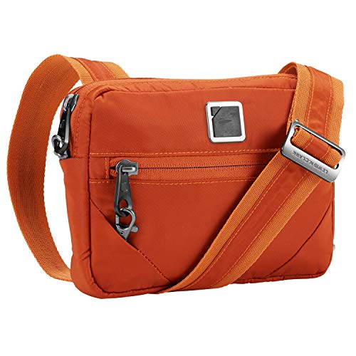 Lewis N. Clark Women's Secura Anti-Theft Commuter Shoulder Bag, Ember