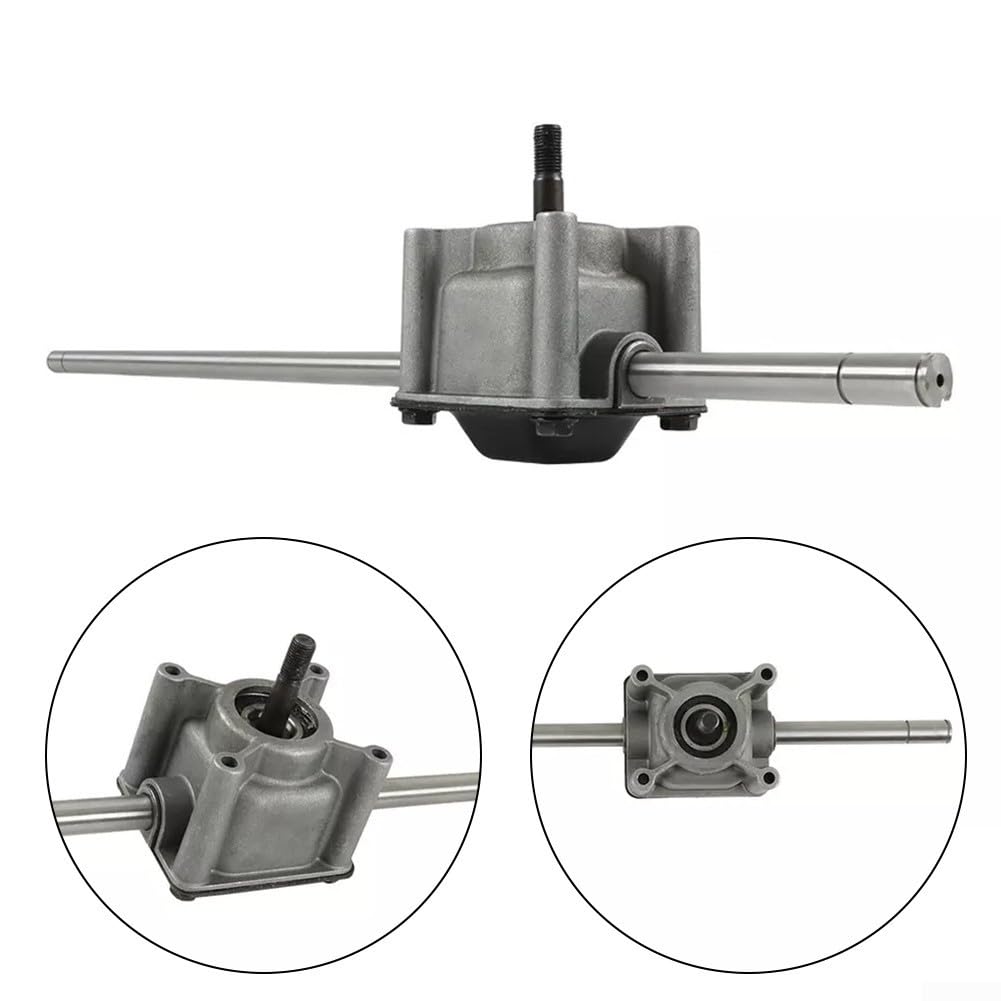 Conjunto de transmisión de repuesto, repuesto de conjunto de transmisión, para cortacésped Toro Parte 106-3956, caja de cambios de metal, ajuste directo, acabado plateado, construcción para instalar