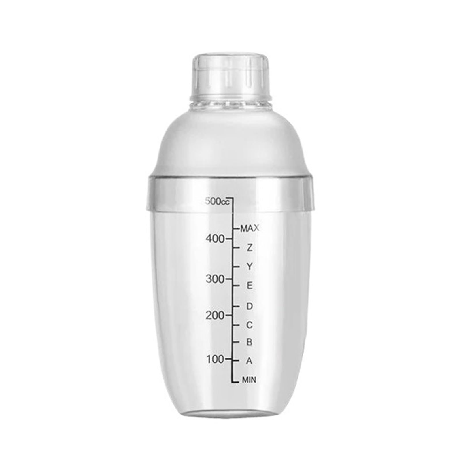 Coctelera manual de 500ml que evita errores de medición al mezclar vino y bebidas