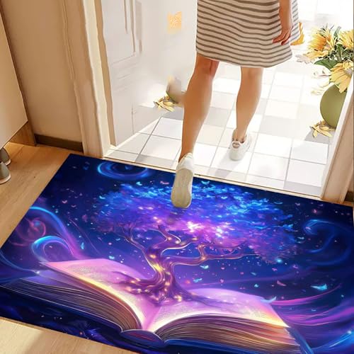 Paillasson fantastique bleu violet idéal pour décorer la cuisine ou l'entrée
