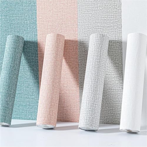 Papier peint adhésif bleu clair idéal pour relooker un meuble de salon - 5