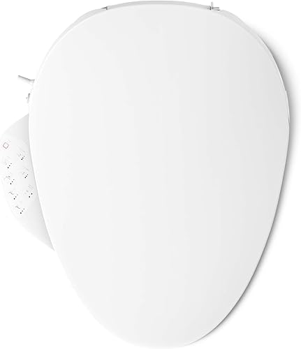 Miniatura 12 de Kohler PureWash E750 - Asiento de inodoro alargado con calefacción, blanco con control remoto de pantalla táctil, tapa hermética de cierre