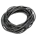33FT PE 1/4 Inches (6 mm) Black Polyethylene Spiral Wire Wrap Tube PC Manage Cable for Car Computer Cable