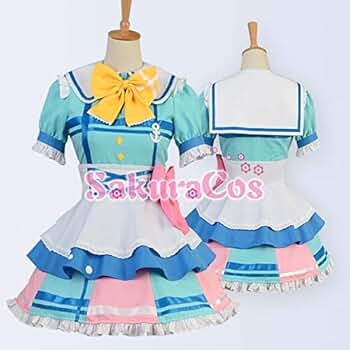 Aqours 君のこころは輝いてるかい コスプレ衣装 高海千歌 51OpDuW854L._SY350_QL65_.jpg