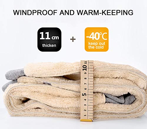 image for Gihuo Women's Winter Fleece Pants Sherpa Lined Sweatpants Active Runni