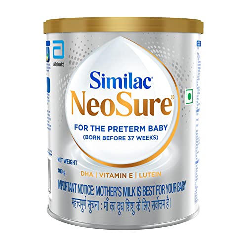 Similac Neosure Preterm Infant Formula Powder 400G Tin, Infant Milk Formula for Preterm Babies Before 37 Weeks Similac Neosure Preterm Infant Formula Powder 400G Tin, Infant Milk Formula for Preterm Babies Before 37 Weeks