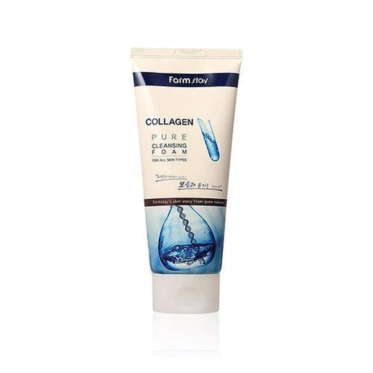 FARMSTAY Collagen Pure Cleansing Foam, 180ml