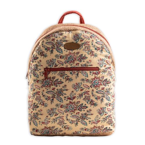 Maison d' Hermine Backpack Cotton Shoulder Multipurpose Rucksack with Pouch