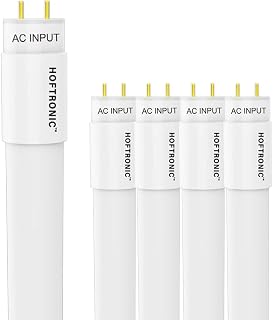 HOFTRONIC - 5 Pack LED Tubes 120 cm - 18 Watt 1980 Lumens (110 lm/W) - T8 G13 - LED Strip Lights Flicker-Free - Neutral White 4000K Tube Light - Lifespan: 30,000 hours 3 years warranty