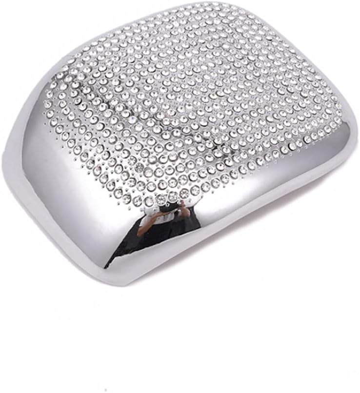 Bling Interior Accessories Fit for Mercedes Benz 2019 2020 2021 2022 2023 2024 A Class B Class glb CLA GLA Modification Rhinestone Accessories Applique Cover (Front Exhaust Port knob Cover 5/pcs)