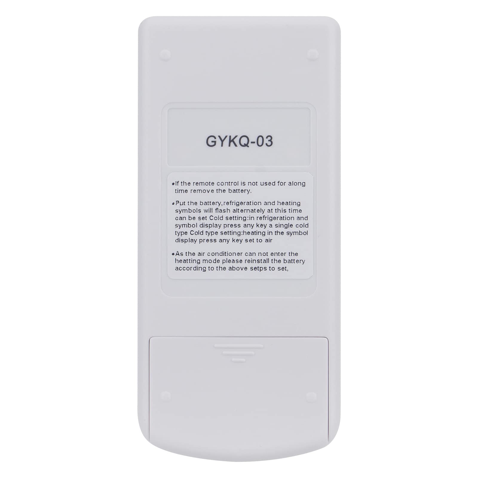 Replacement Remote Control GYKQ-03 Fit for DELONGHI Air Conditioner PACC120E PACC100E 5515110411 for TCL Air Conditioner AC Portable GYKQ-03 KFRD-35GW/BR KFRD-35GW/G4 - Image 4