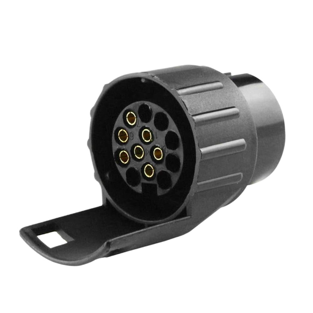 7-pinowa wtyczka do 13-pinowego gniazda przyczepy adapter plastikowe złącze do samochodu, łodzi, przyczepy kempingowej, kampera, części akcesoria