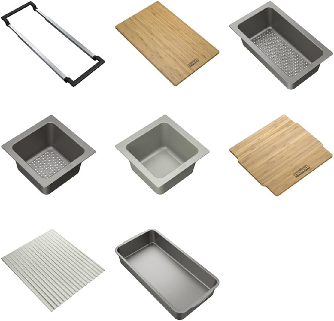 FRANKE All-In Universal Kitchen Sink Accessory System - AIUS300, Gray