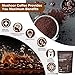 Mushroom Coffee, Instant Mushroom Coffee with Cordyceps, Reishi, King Trumpet, Shiitake, Turkey Tail, Lions Mane for Energy, Focus, Positive Mood & Immune Support (30 Servings)