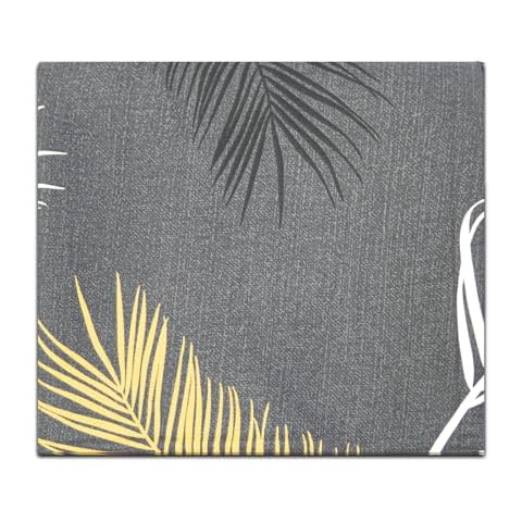 ZonLi Futon Mattress Cover Twin Size Tropic Leaves Cover