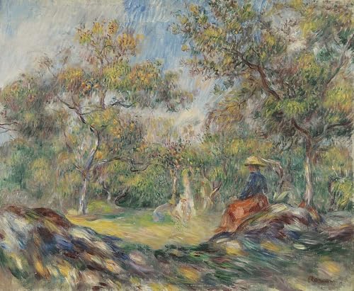 Peinture Décorative sur Toile de Renoir 60x90cm finition galerie d'art