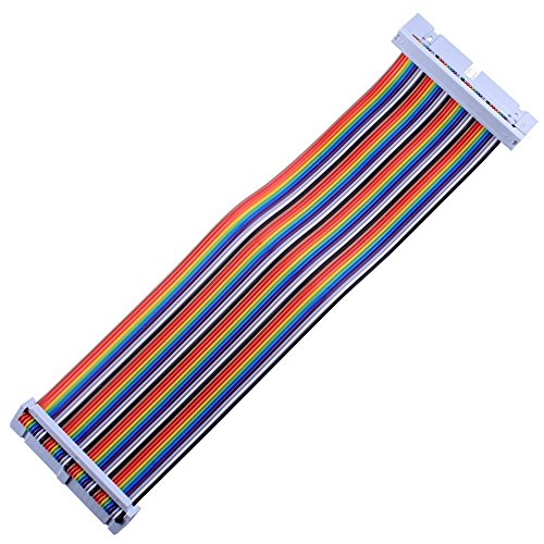 Kuman K70-AU Breadboard Jumper Wires 40Pin Male To Female Ribbon Gpio Cable thumb #3