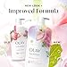 Olay Body Wash for Women, Fresh Radiance, 24/7 Skin-Loving Freshness, Visibly Radiant, Plant Based Cleansers, Vitamin B3 & Antioxidant Blend, For All Skin Types, Strawberry & Mint Scent, 29 fl oz