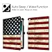 Fintie Case for iPad 6th / 5th Generation (2018 2017 Model, 9.7 Inch), iPad Air 2 / Air 1 (9.7 Inch) - [Corner Protection] Multi-Angle Viewing Stand Cover with Pocket, US Flag