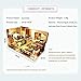 CUTEBEE Dollhouse Miniature with Furniture, DIY Wooden Dollhouse Kit Plus Dust Proof and Music Movement, 1:24 Scale Creative Room Idea(Quiet Time)