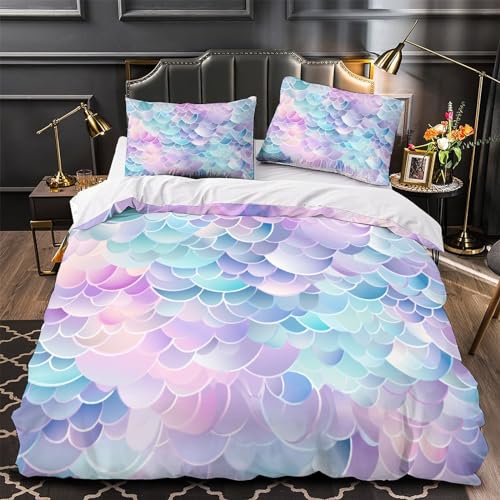 Housse de couette king parure de lit microfibre de qualité supérieure design 3D unique