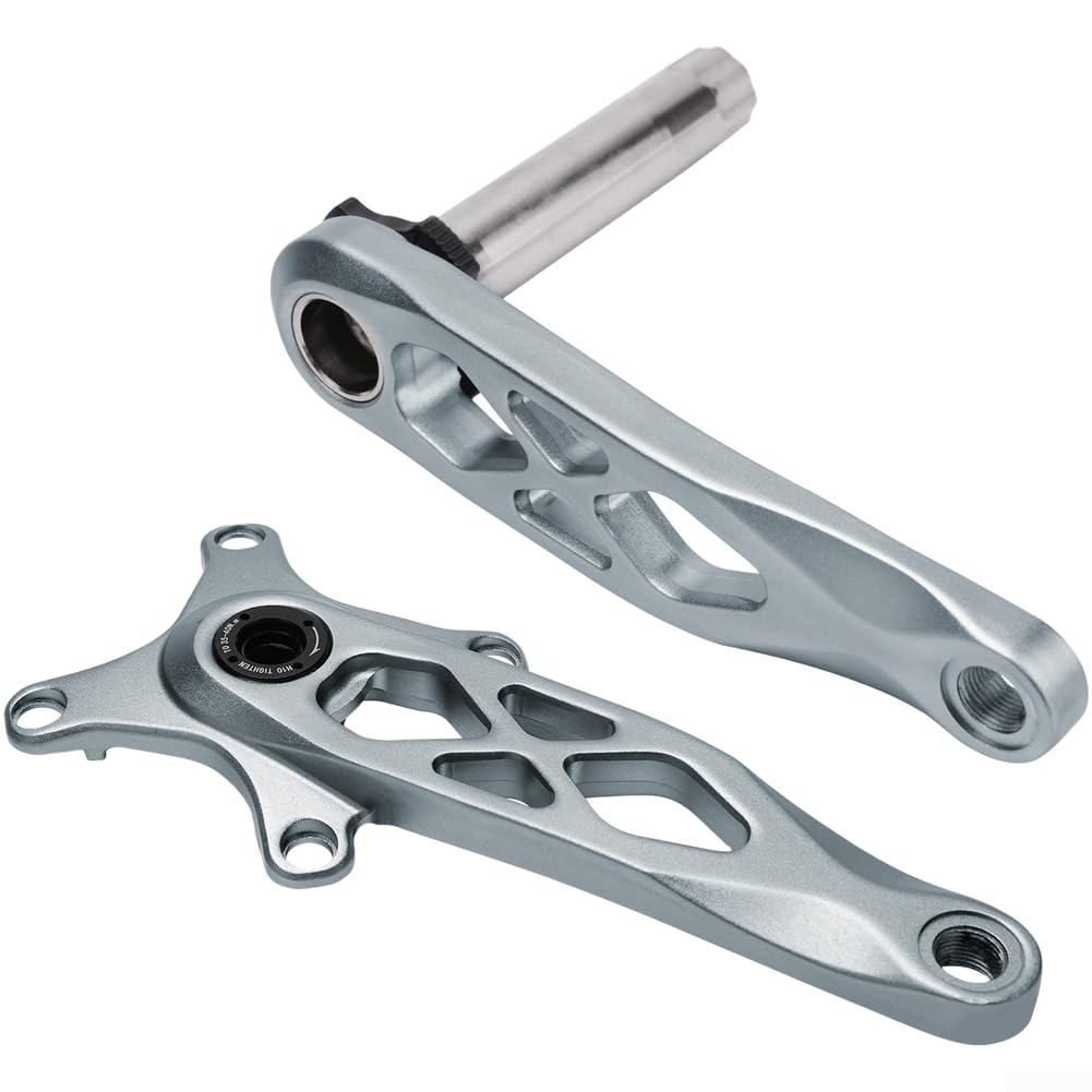 Juego Bielas Aluminio 170mm 104BCD con Eje para acero Juego Bielas