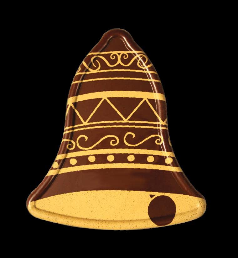 Chocolate campana 55x49mm chocolate negro 60 unidades