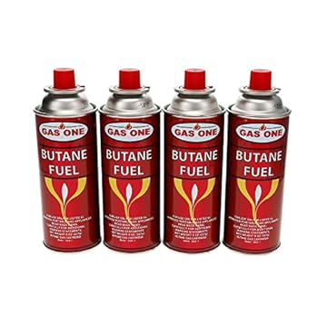 butane gas cylinder for camping stove