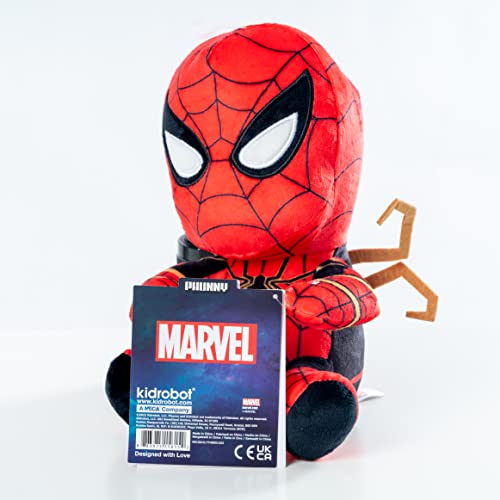 Peluche Iron Spider Kidrobot de 20 cm original Marvel Avengers 4