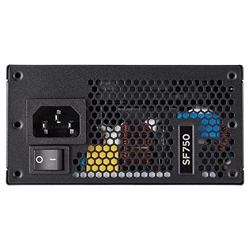 Corsair SF Series SF750 Alimentatore Completamente Modulare, 750 W, 80 Plus Platinum, Nero (EU)
