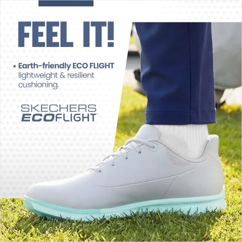 Image of Skechers Women's Jasmine Waterproof Golf Shoe | Golf, Waterproof, ECO FLIGHT Cushioning, GRIPFLEX Outsole, Light Weight, Replaceable Softspikes
