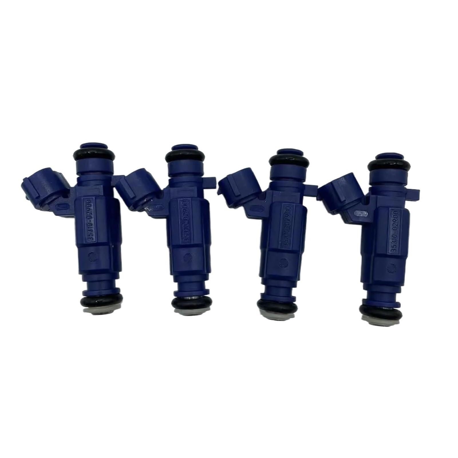 Nvcphgedek 4Pcs Petrol Fuel Injector For For Atos I10 Oe 35310-02900, 9260930017, 3531002900 Car Fuel Injector