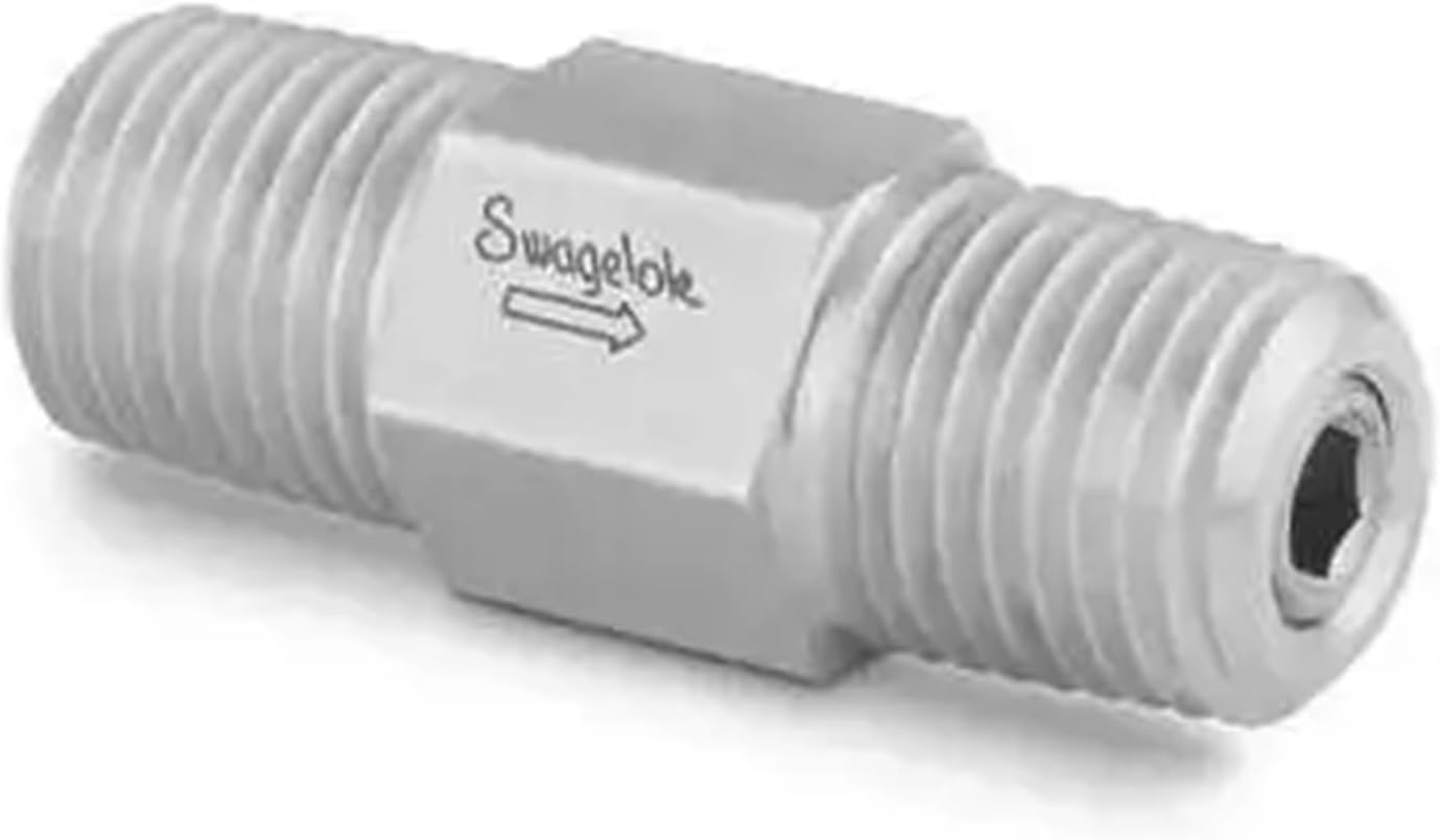 1pc DN32/DN40/DN50 NPT Brass Female Thread in-Line Spring Check Va