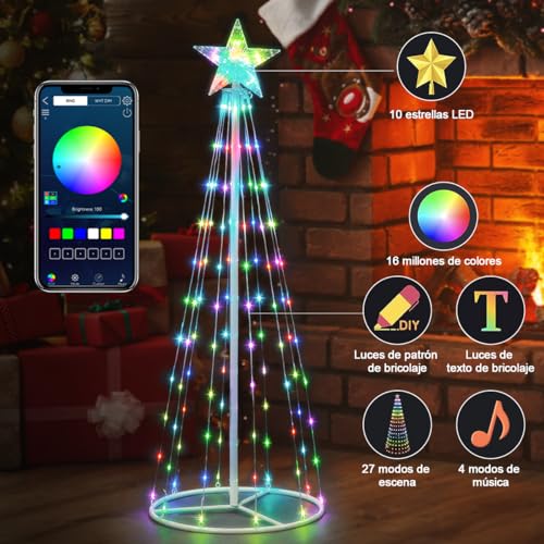 Árboles De Navidad, Lawn & Patio arbol luminoso Marca E T EASYTAO (2)