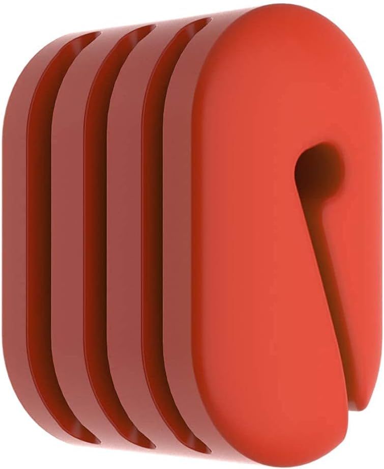 Universal Slicon Pot Clip/Cup Clip for Temperature Probe of Deep Fryer,Candy Pot, Probe Organizer (Pack of 3) image 4