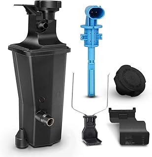 A-Premium Engine Coolant Overflow Recovery Reservoir Tank with Sensor & Cap Replacement for BMW E46 320i 323i 323Ci 325i 325Ci 325xi 328i 328Ci 330i 330Ci 330xi 1999-2006