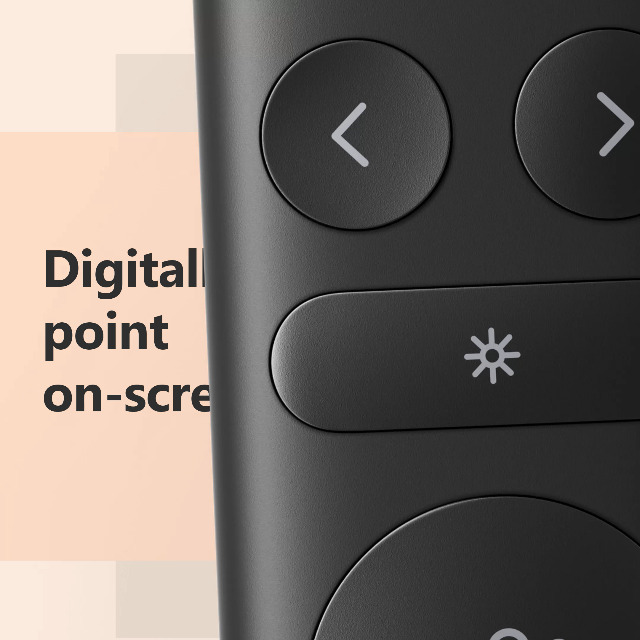 Microsoft Presenter+ : Microsoft Teams Certified, Integrated mute