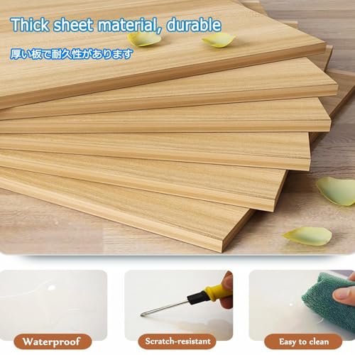 Comptoir de réception verrouillable en bois épais de 80 cm pour caisse - 3