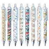 8PC Fishing Pens Cute Unique Birthday Party Decorations Fisherman Ocean Themed Decor Novelty Supplies Game Prizes Office Desk Accessories Camping Gifts for Fathers Day Adults Men Outdoor Lovers