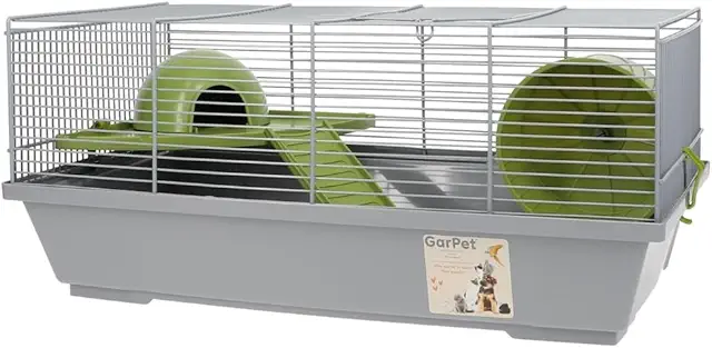 Hamsterkäfig mit Zubehör für Zwerghamster und Mäuse - Robuster Kleintierkäfig