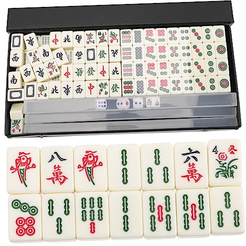 Mini juego de Mahjong de viaje Toddmomy