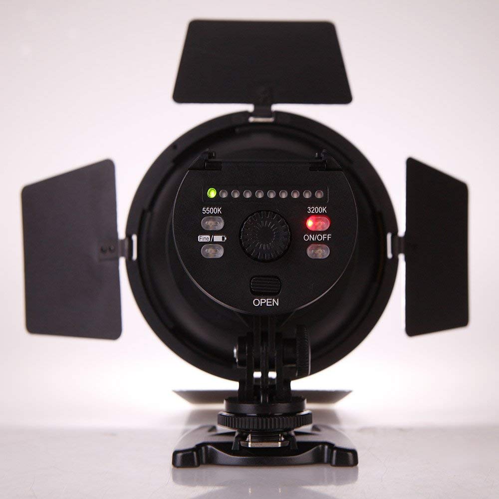 YONGNUO YN216 YN-216 LED Video Light 3200K - 5500K sparare fotocamera con 4 tavole a color