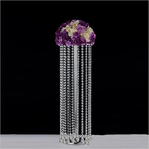 Miniatura 2 de WAZHRMGHG Cuerdas de cuentas de cristal colgantes de acrílico transparente de 33 pies con colgantes de lágrima, guirnaldas de cristal para colgar