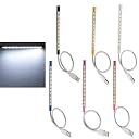 KraijjaRetail Mini Portable Flexible 10 LED USB Light Reading Lamp for Laptop Computer Desktop PC Power Bank Notebook gallery image