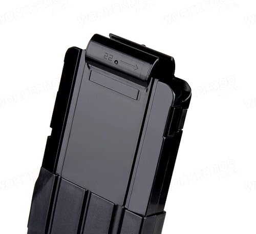 Miniatura 5 de Worker Mod 22dardos Revista Clip de recarga rápida para Nerf N-strike Elite Color Negro