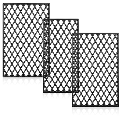 Unidanho Grill Grate for Traeger Woodridge Pro Cast Iron Cooking Grid Woodridge Elite Replacement Parts Wood Pellet Smoker KIT0976