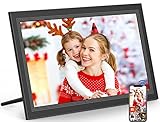 YunQiDeer Digital Picture Frame- 15.6inch Digital Photo Frame With1920*1080 IPS Touch Screen HD Disp