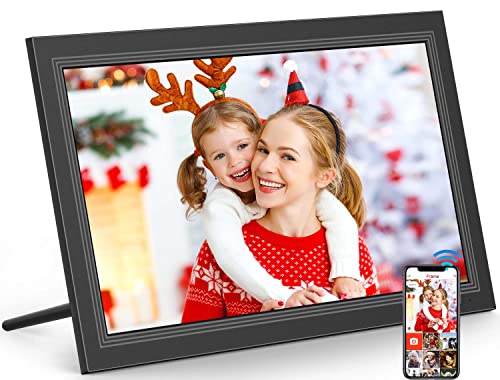 Yunqideer Digital Picture Frame- 15.6Inch Digital Photo Frame With1920*1080 Ips Touch Screen Hd Disply,Built-In Large Storage,Wall-Mounted,Digital Frame Share Photos And Videos Via Free Frameo App #TOP15